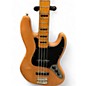 Used Squier Classic Vibe 70s Jazz Bass Natural Electric Bass Guitar
