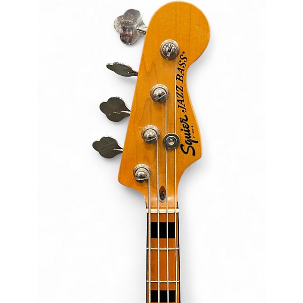 Used Squier Classic Vibe 70s Jazz Bass Natural Electric Bass Guitar