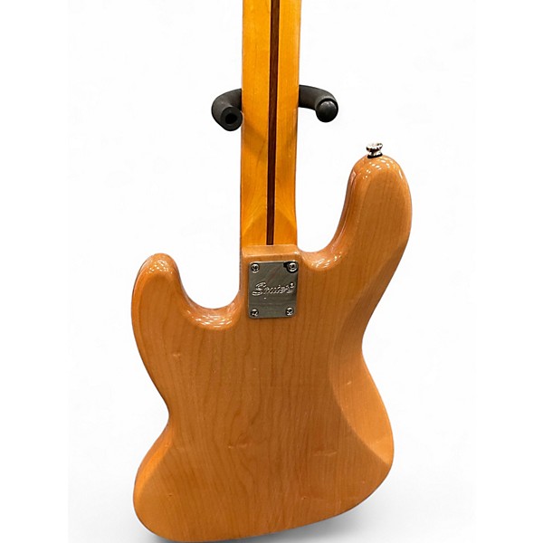 Used Squier Classic Vibe 70s Jazz Bass Natural Electric Bass Guitar