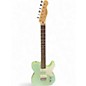Used Squier Paranormal Baritone Cabronita Telecaster Seafoam Green Solid Body Electric Guitar thumbnail