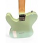 Used Squier Paranormal Baritone Cabronita Telecaster Seafoam Green Solid Body Electric Guitar