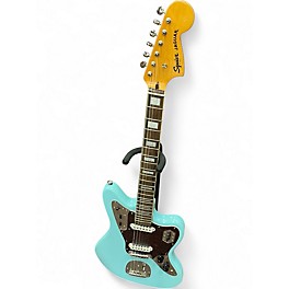 Used Squier classic vibe '70 jaguar Daphne Blue Solid Body Electric Guitar