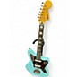Used Squier classic vibe '70 jaguar Daphne Blue Solid Body Electric Guitar thumbnail