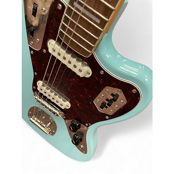 Used Squier classic vibe '70 jaguar Daphne Blue Solid Body Electric Guitar