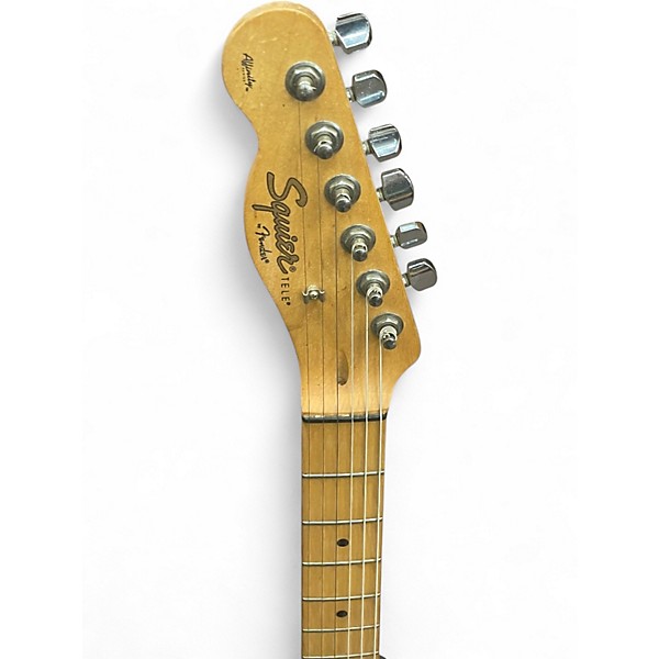 Used Squier Affinity Telecaster Left Handed Blonde Electric Guitar