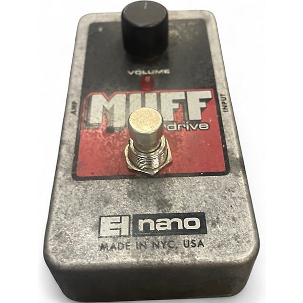 Used Electro-Harmonix Nano Muff Overdrive Effect Pedal