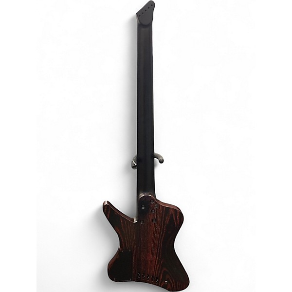 Used Alusonic THE DOOM 5 Red Electric Bass Guitar