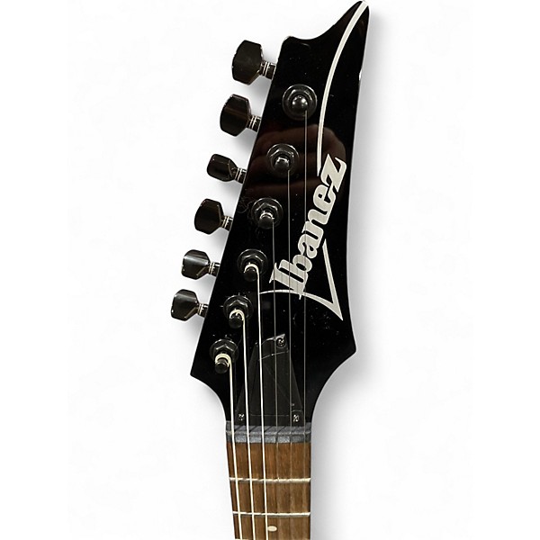 Used Ibanez RG421QM Purple Solid Body Electric Guitar