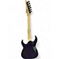 Used Ibanez RG421QM Purple Solid Body Electric Guitar