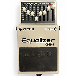 Used BOSS GE7 Equalizer Pedal