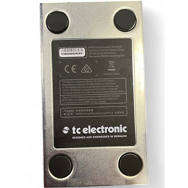 Used TC Electronic Skysurfer Reverb Effect Pedal