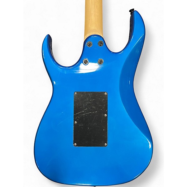 Used Ibanez EX350 LASER BLUE Solid Body Electric Guitar