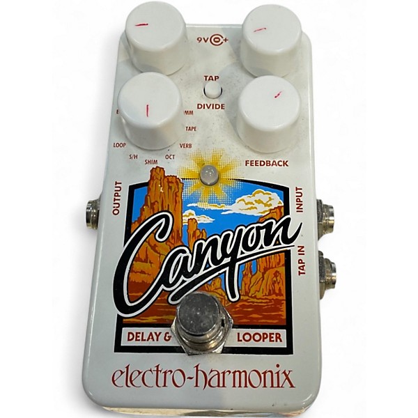 Used Electro-Harmonix Canyon Delay and Looper Effect Pedal