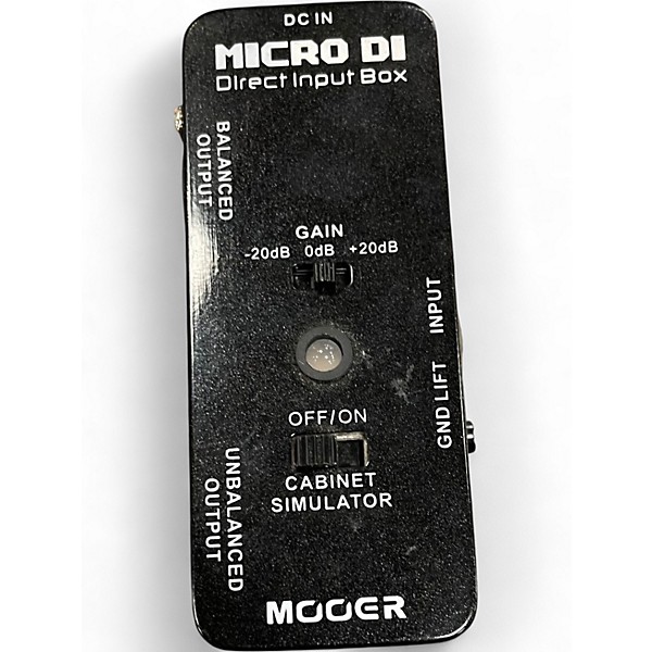 Used Mooer MICRO DI Pedal