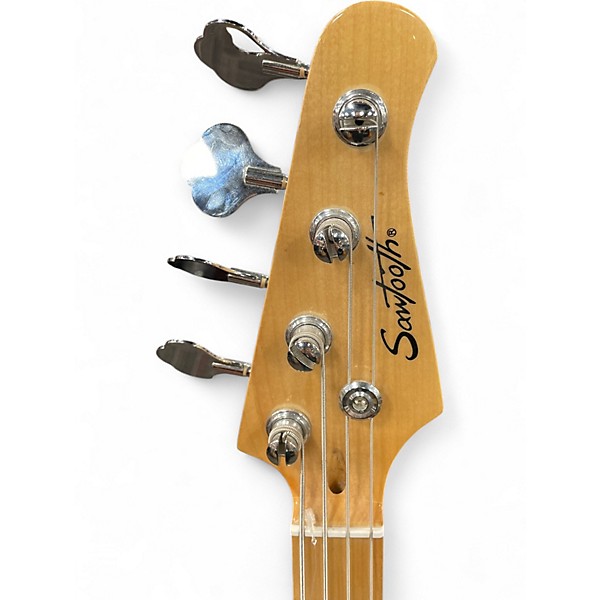 Used Sawtooth EP series electric bass Seafoam Green Electric Bass Guitar