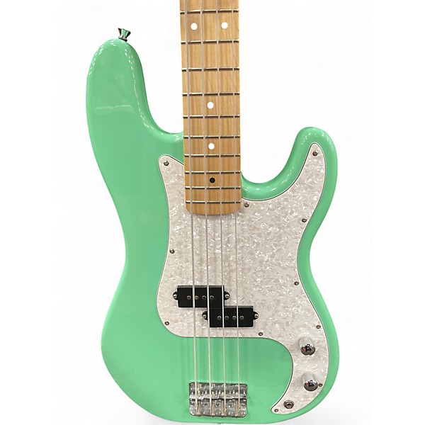 Used Sawtooth EP series electric bass Seafoam Green Electric Bass Guitar