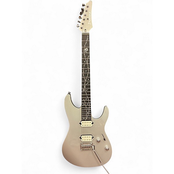 Used Ibanez TOD10 Classic Silver Solid Body Electric Guitar
