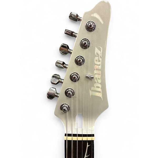 Used Ibanez TOD10 Classic Silver Solid Body Electric Guitar