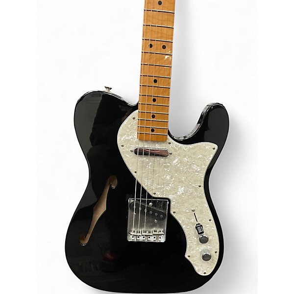 Used Fender Vintera® II '60s Telecaster® Thinline Black Hollow Body Electric Guitar