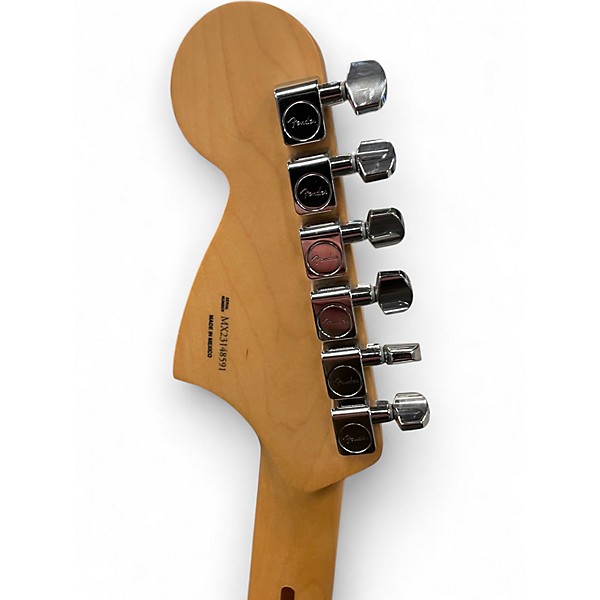 Used Fender Player Jaguar Black Solid Body Electric Guitar