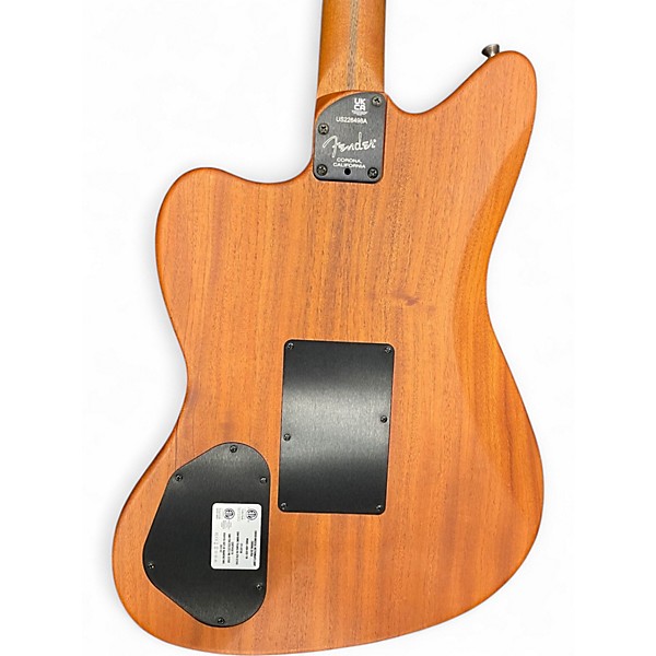 Used 2022 Fender LIMITED EDITION AMERICAN ACOUSTASONIC Black Paisley Acoustic Electric Guitar