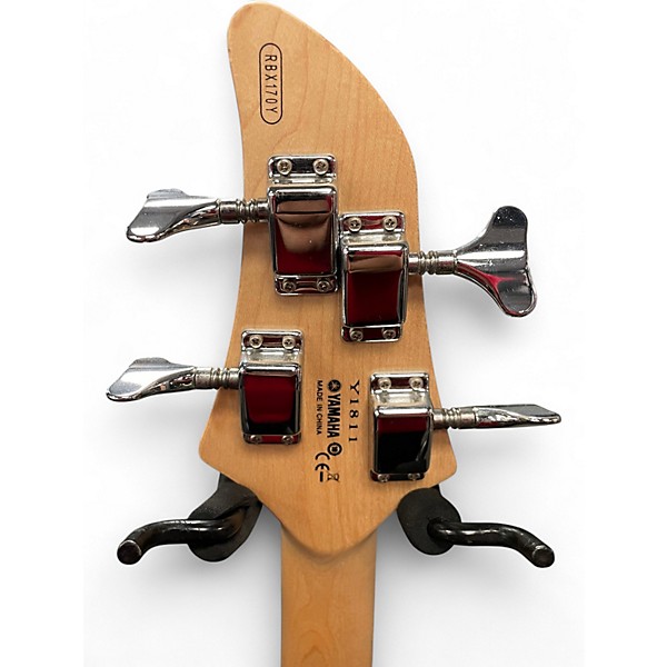 Used Yamaha RBX170Y Black Electric Bass Guitar