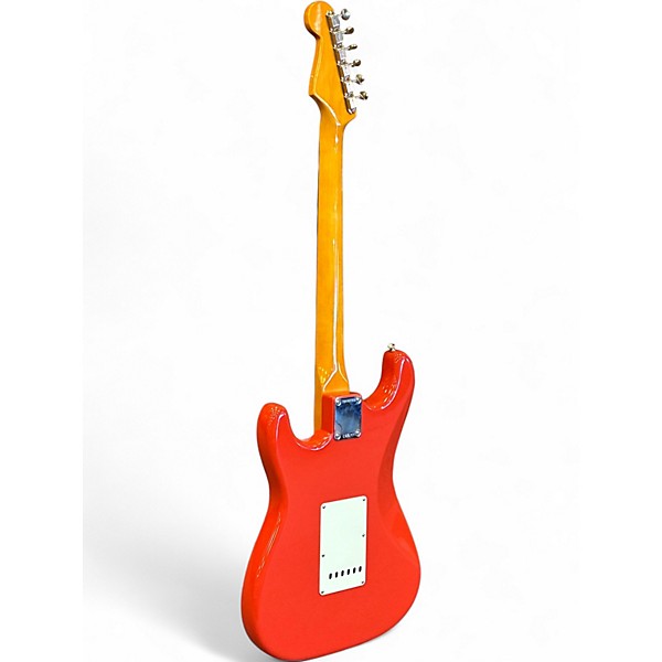 Used Fender 1961 American Vintage II Stratocaster Fiesta Red Solid Body Electric Guitar