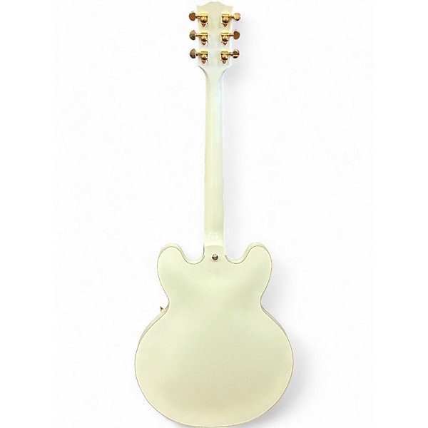 Used 2024 Epiphone 1959 ES355 Inspired by Gibson Custom Classic White Hollow Body Electric Guitar