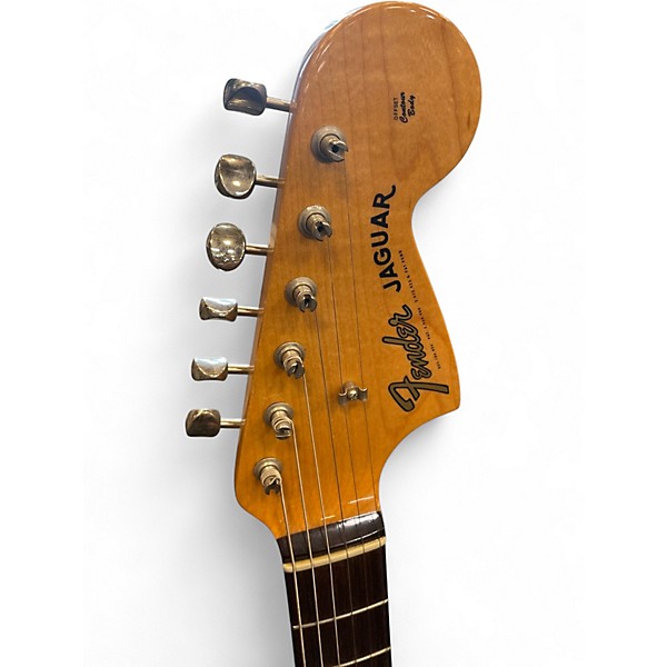 Used 2008 Fender 1962 American Vintage Jaguar Lake Placid Blue Solid Body Electric Guitar