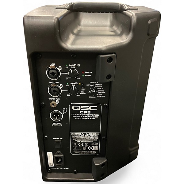 Used QSC CP8 Powered Speaker