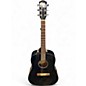 Used Fender CD60 Dreadnought Black Acoustic Guitar thumbnail