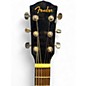 Used Fender CD60 Dreadnought Black Acoustic Guitar