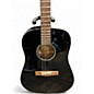 Used Fender CD60 Dreadnought Black Acoustic Guitar