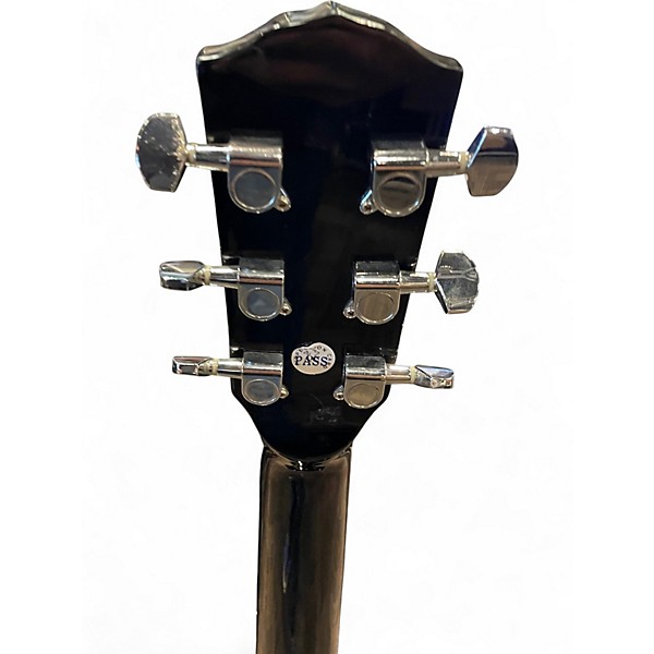 Used Fender CD60 Dreadnought Black Acoustic Guitar