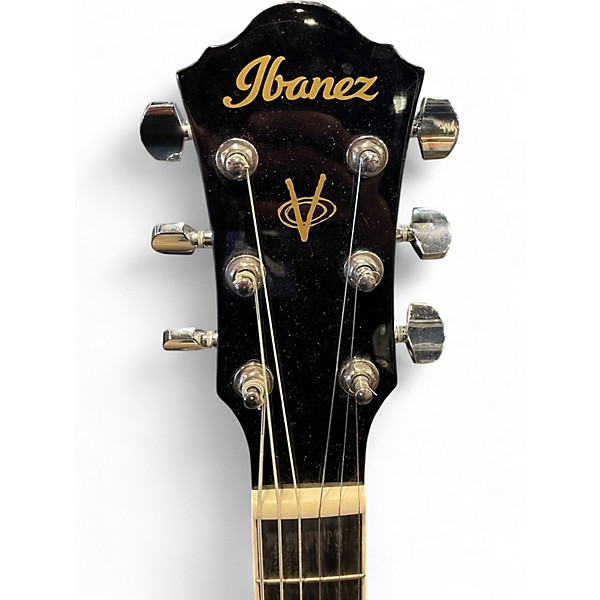 Used Ibanez v70ce Blue Burst Acoustic Electric Guitar
