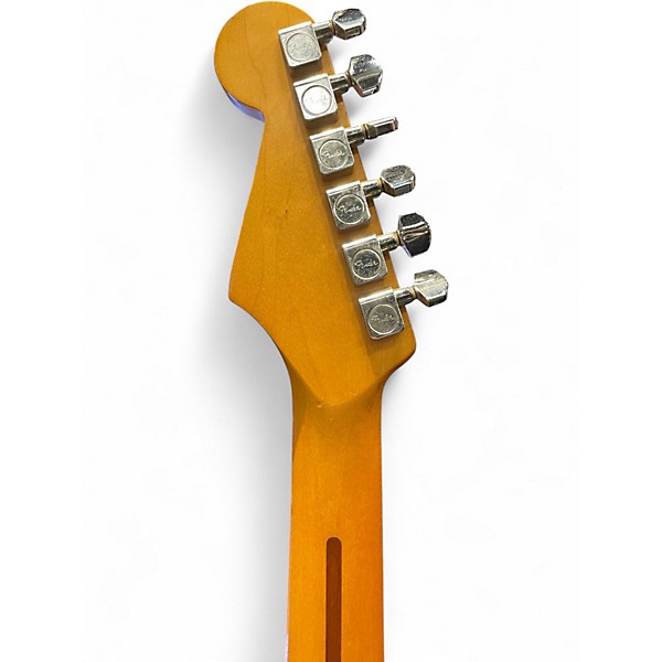 Used Fender STRATOCASTER Black Solid Body Electric Guitar