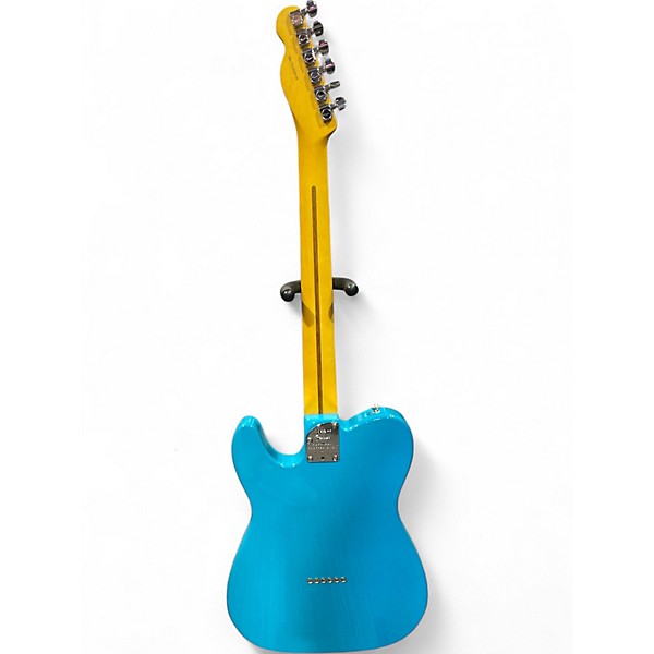 Used Fender American Professional II Telecaster Miami blue Solid Body Electric Guitar