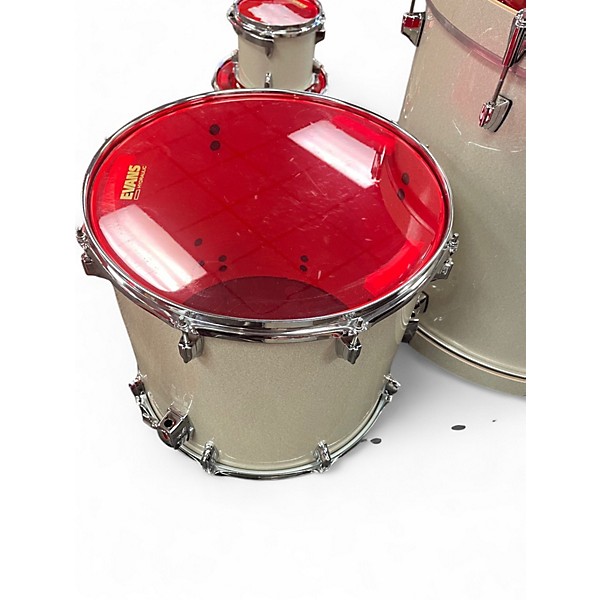 Used TAMA 7 Piece Superstar Classic Maple Champagne Sparkle Drum Kit