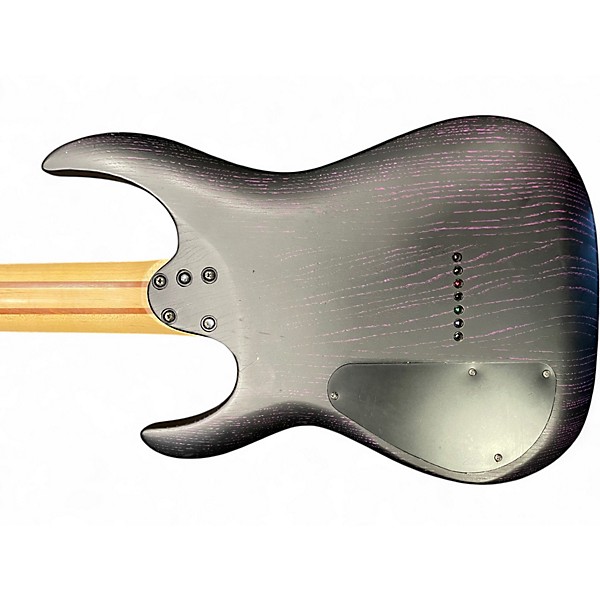 Used Legator Ninja 7 PURPLE AND BLACK Solid Body Electric Guitar
