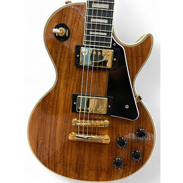 Used Epiphone Les Paul Custom Natural Solid Body Electric Guitar