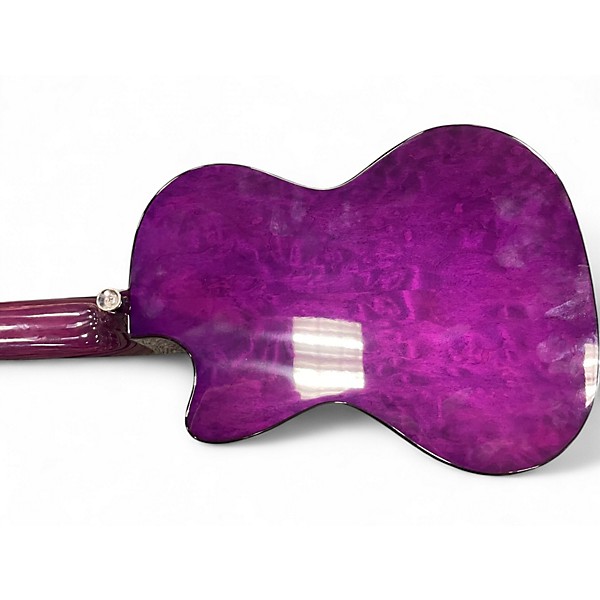 Used Lanikai QM PUCET Trans Purple Ukulele