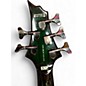 Used ESP LTD DK5 Trans Green Electric Bass Guitar