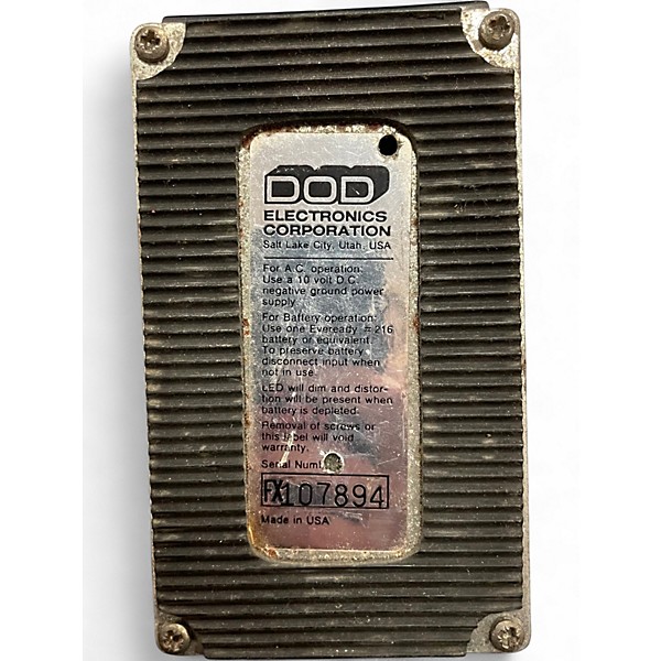 Used DOD FX80 Compressor Sustainer Effect Pedal