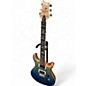 Used PRS SE Custom 24 Trans Blue Burst Solid Body Electric Guitar thumbnail