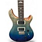 Used PRS SE Custom 24 Trans Blue Burst Solid Body Electric Guitar