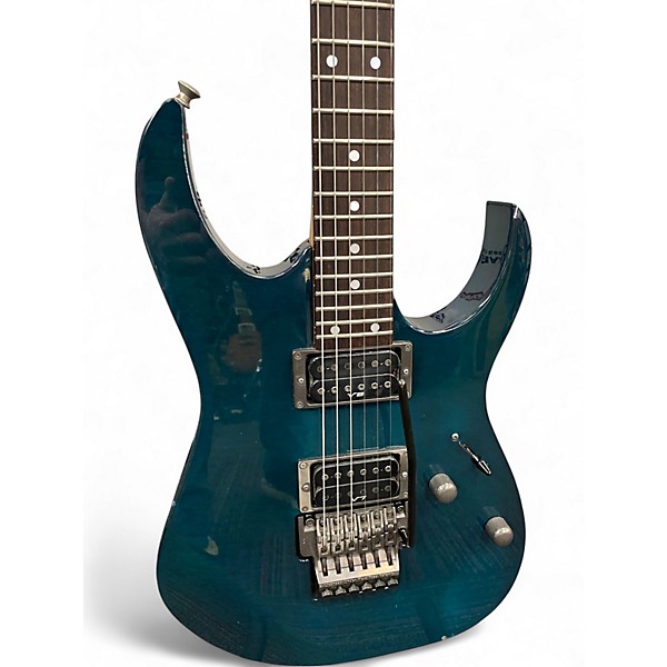 Used Ibanez RG420  Blue Solid Body Electric Guitar