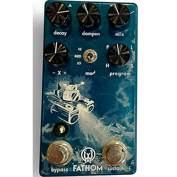 Used Walrus Audio Fathom Reverb Effect Pedal
