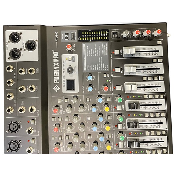 Used Phenyx Pro PTL-800 Powered Mixer