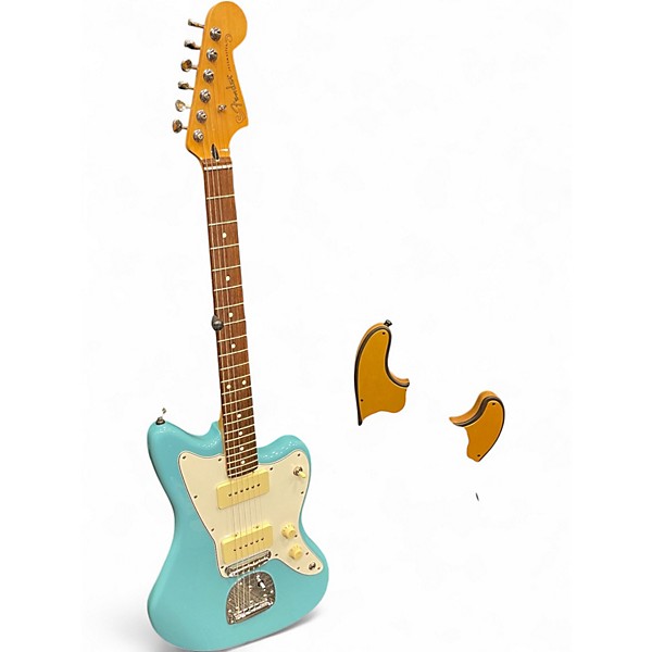 Used Fender PLAYER II JAZZMASTER SURF BLUE Solid Body Electric Guitar