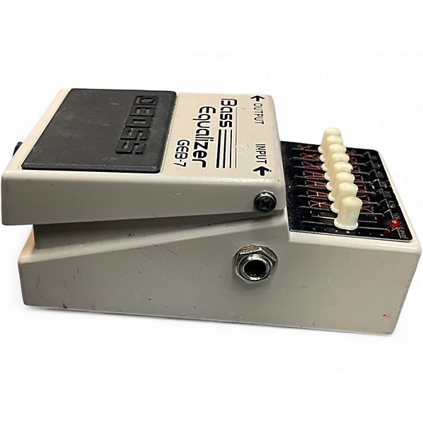 Used BOSS GEB7 7 Band Bass Equalizer Bass Effect Pedal